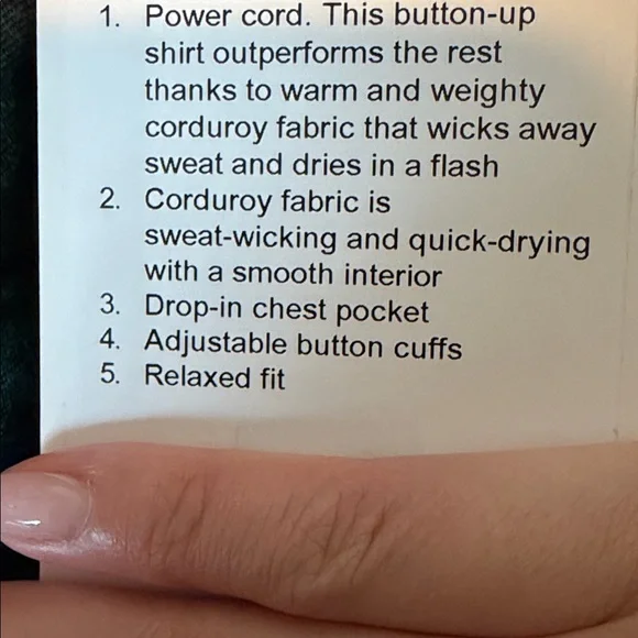 Lululemon LS Button-Up Shirt - Picture 5 of 5